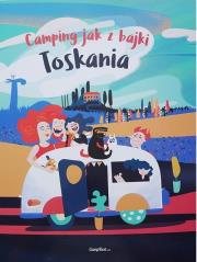 Okładka książki Camping jak z bajki Toskania
