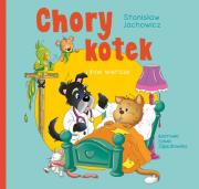 Chory kotek i inne wiersze. Autor: Stanisław Jachowicz. Dadada.pl Okładka książki Chory kotek i inne wiersze