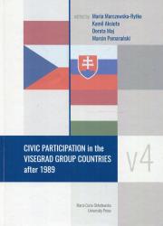 Civic Participation in the Visegrad Group.... Autor: Marczewska-Rytko Maria, Aksiuto Kamil. Dadada.pl Okładka książki Civic Participation in the Visegrad Group...