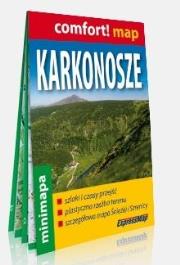 Okładka książki Comfort!map Karkonosze 1:90 000 mapa mini 2018