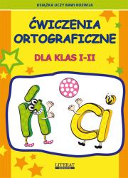 Ćwiczenia ortograficzne dla klas I-II Ń-ci. Autor: Guzowska Beata. Dadada.pl Okładka książki Ćwiczenia ortograficzne dla klas I-II Ń-ci