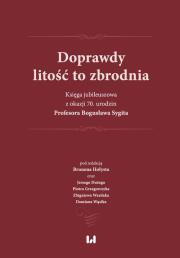 Okładka książki Doprawdy litość to zbrodnia