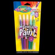 Opakowanie Farby w pędzelku 5 kolorów Tropical