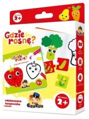 Opakowanie Gdzie rosnę? Edukacyjna książeczka + puzzle