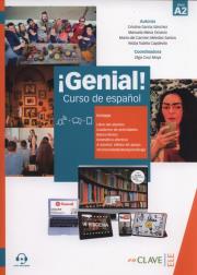 Genial! A2 Curso de espanol. Autor:   Praca zbiorowa. Dadada.pl Okładka książki Genial! A2 Curso de espanol