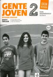 Gente Joven 2 Edición revisada klasa 8 Ćwiczenia. Autor: Encina Alonso Arija, Martinez Salles Matilde, Neus SMatilde Martinez Sallesans Baulenas. Dadada.pl Okładka książki Gente Joven 2 Edición revisada klasa 8 Ćwiczenia