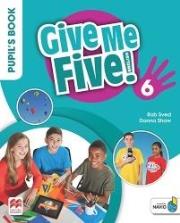 Give Me Five! 6 Pupil's Book Pack MACMILLAN. Autor: Donna Shaw. Rob Sved, Donna Shaw. Dadada.pl Okładka książki Give Me Five! 6 Pupil's Book Pack MACMILLAN
