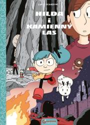 Hilda i Kamienny Las. Autor: Pearson Luke. Dadada.pl Okładka książki Hilda i Kamienny Las
