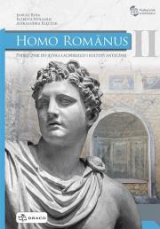 Homo Romanus 2 podręcznik DRACO. Autor: Janusz Rybakowski (r, Wolanin-Jarosz Elżbieta, Aleksandra Klęcz. Dadada.pl Okładka książki Homo Romanus 2 podręcznik DRACO