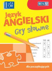 Język angielski gry słowne. Poziom A1. Autor: Gabrielle Smith-Dluha. Dadada.pl Okładka książki Język angielski gry słowne. Poziom A1