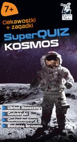 Kapitan Nauka. SuperQuiz. Kosmos. Autor: Milena Ratajczak. Dadada.pl Okładka książki Kapitan Nauka. SuperQuiz. Kosmos