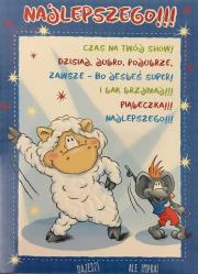 Opakowanie Karnet Smile B6 + koperta wzór nr 02 (opakowanie 4 sztuki)