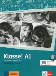 Klasse! A1 Deutsch fur Jugendliche. Autor: Sarah Fleer, Koithan Ute, Schwieger Bettina. Dadada.pl Okładka książki Klasse! A1 Deutsch fur Jugendliche