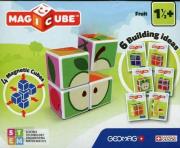 Opakowanie KLOCKI MAGNETYCZNE MAGICUBE ZESTAW OWOCE GEO 131