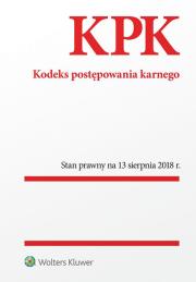 Okładka książki Kodeks postępowania karnego
