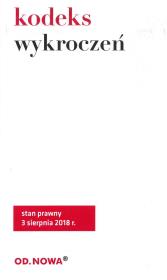 Okładka książki Kodeks Wykroczeń