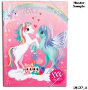 Opakowanie KOLOROWANKA Z NAKLEJKAMI JEDNOROŻEC YLVI 10137A