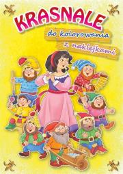 Krasnale do kolorowania. Autor: Monika Duda. Dadada.pl Okładka książki Krasnale do kolorowania