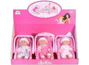 Opakowanie Lalka bobas w nosidełku 20cm