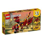 Lego Creator. Mityczne stworzenia 223el. (31073). Wydawca: Lego. Dadada.pl Opakowanie Lego Creator. Mityczne stworzenia 223el. (31073)