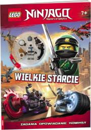 Okładka książki LEGO Ninjago Wielkie Starcie