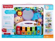 Mata z pianinkiem Muzyczne Zwierzątka. Autor: Fisher-Price. Dadada.pl Okładka książki Mata z pianinkiem Muzyczne Zwierzątka