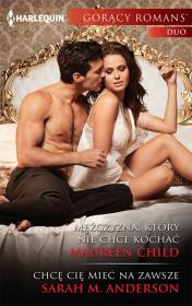 Okładka książki Mężczyzna który nie chce kochać