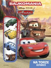 Na torze wspomnień. Auta. Bajkomania. Autor: Opracowanie zbiorowe. Dadada.pl Okładka książki Na torze wspomnień. Auta. Bajkomania