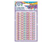 Opakowanie Naklejki dekoracyjne - tęczowe perełki ASTRA