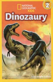 Okładka książki National Geographic Kids. Dinozaury. Poziom 2