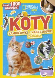 Okładka książki National Geographic Kids. Koty
