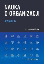 Okładka książki Nauka o organizacji