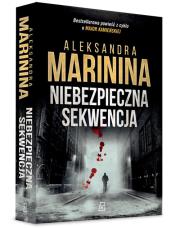 Niebezpieczna sekwencja. Autor: Aleksandra Marinina. Dadada.pl Okładka książki Niebezpieczna sekwencja