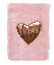 Okładka książki Notatnik A5 80kartek z pluszową okładką