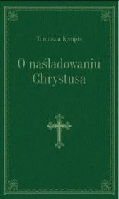 Okładka książki O naśladowaniu Chrystusa (zielony, złoc.)