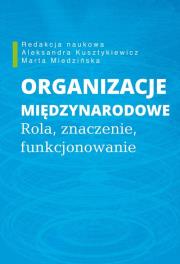 Okładka książki Organizacje międzynarodowe