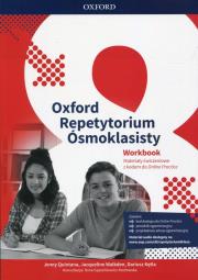 Oxford Repetytorium Ósmoklasisty Workbook with Online Practice. Autor: Quintana Jenny, Walkden Jacqueline, Kętla Dariusz. Dadada.pl Okładka książki Oxford Repetytorium Ósmoklasisty Workbook with Online Practice