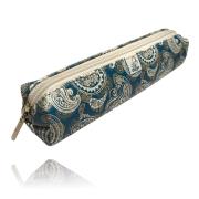 Opakowanie Piórnik mini prostokątny Oczka białe