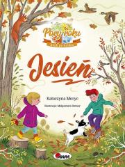 Pory roku krok po kroku Jesień. Autor: Katarzyna Moryc. Dadada.pl Okładka książki Pory roku krok po kroku Jesień