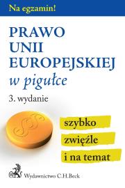 Okładka książki Prawo Unii Europejskiej w pigułce