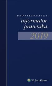 Okładka książki Profesjonalny informator prawnika 2019