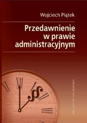 Okładka książki Przedawnienie w prawie administracyjnym