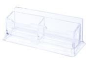 Opakowanie Przybornik na biurko DONAU Classic II, przeźroczysty