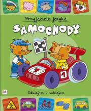 Przyjaciele jeżyka. Samochody. Autor: Opracowanie zbiorowe. Dadada.pl Okładka książki Przyjaciele jeżyka. Samochody