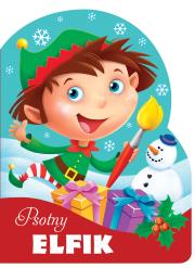 Okładka książki Psotny elfik. Wykrojnik