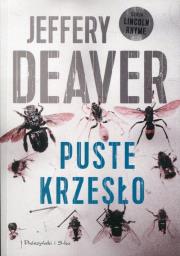 PUSTE KRZESŁO. Autor: Deaver Jeffery. Dadada.pl Okładka książki PUSTE KRZESŁO