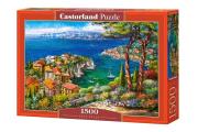 Puzzle 1500 el.:French Riviera/ C-151776. Wydawca: Castorland. Dadada.pl Opakowanie Puzzle 1500 el.:French Riviera/ C-151776