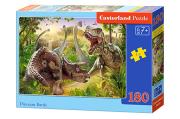 Opakowanie Puzzle 180 Dinosaur Battle