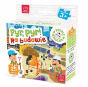 Okładka książki PUZZLE MALUCHA PYR PYR NA BUDOWIE