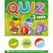 Quiz 2 latka cz.1. Autor: Opracowanie zbiorowe. Dadada.pl Okładka książki Quiz 2 latka cz.1